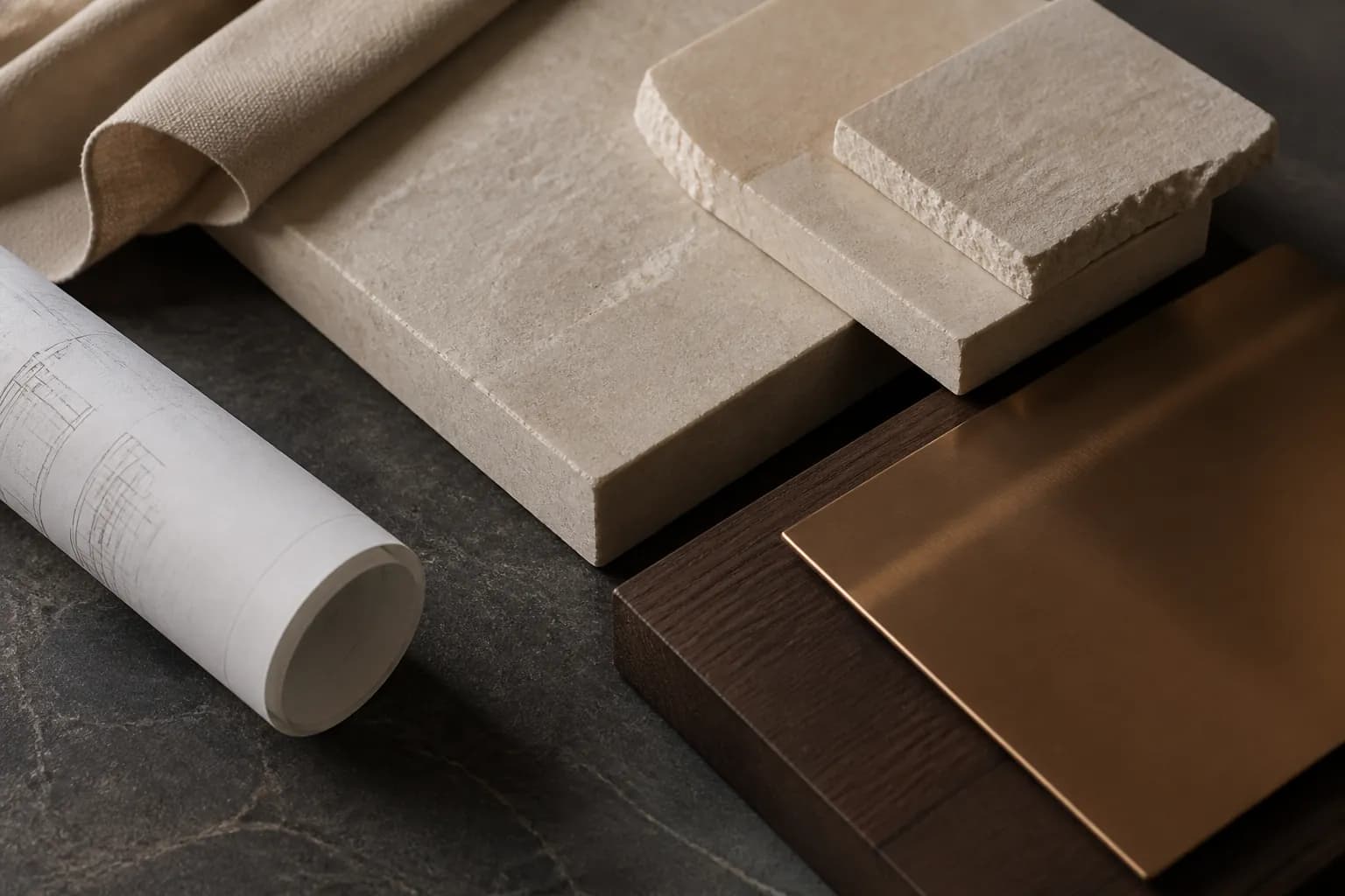 Development materials and architectural drawings